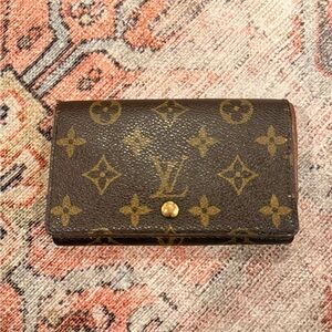 Vuitton Louis Vuitton Monogram Billet Tresor Wallet